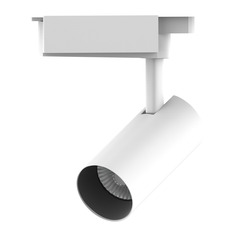 Светильник трековый Gauss цилиндр 12W 1100lm 4000K 180-220V IP20 55*185мм белый линза 36 LED