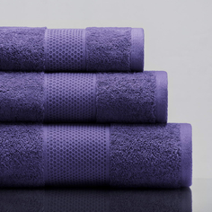 Махровое полотенце Sofi De Marko Oliver фиолетовое 50х90 см