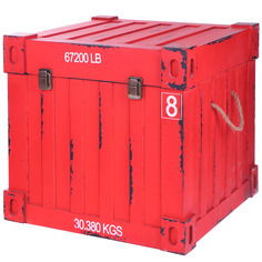 Сундук-контейнер Fuzhou fashion home бордовый 44,5х44,5х44,5 см