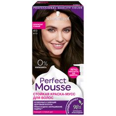 Краска для волос Schwarzkopf Perfect Mousse 413 Серебристый угольный 35 мл