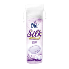Ватные диски Ola Silk Sense 80 шт Ola!