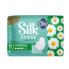 Прокладки Ola! Silk Sense Classic Wings Singles Normal 10 шт