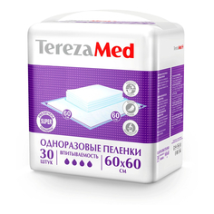 Пеленки одноразовые TerezaMed Super 60 х 60 см 30 шт