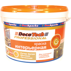 Краска Decotech Professional Интерьерная база A 10 л