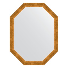 Зеркало в багетной раме Evoform травленое золото 59 мм 70x90 см