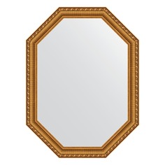 Зеркало в багетной раме Evoform золотой акведук 61 мм 60x80 см