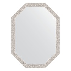 Зеркало в багетной раме Evoform мозаика хром 46 мм 58x78 см