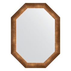 Зеркало в багетной раме Evoform состаренная бронза 66 мм 62x82 см