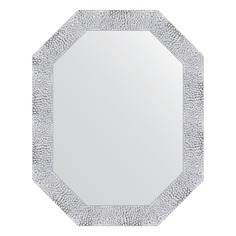 Зеркало в багетной раме Evoform чеканка белая 70 мм 57x72 см