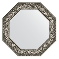 Зеркало в багетной раме Evoform византия серебро 99 мм 73x73 см