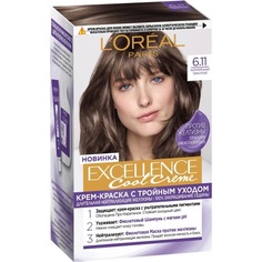 Краска для волос Loreal Сool creme 6.11 темный русый 190 мл L'Oreal