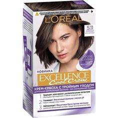 Краска для волос Loreal Сool creme 5.11 светлый каштан 190 мл L'Oreal