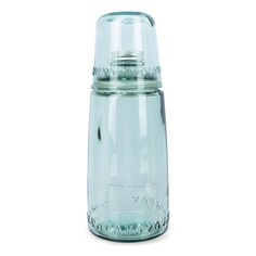 Бутылка для воды San miguel 1 л со стаканом зелёный