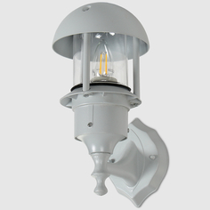 Светильник садовый Amber Lamp 8062 IP44 E27 60Вт настенный, белый