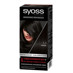 Краска для волос Syoss №1-1 черный 115 мл