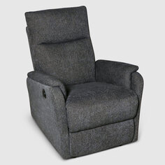 Кресло-реклайнер электрическое Liyasi 71x90x101 см темно-серый