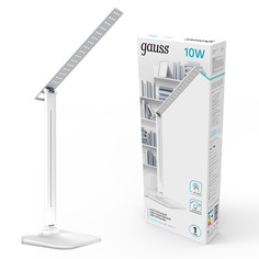 Светильник настольный Gauss GTL201 10W 580lm 4000K 170-265V белый диммируемый LED