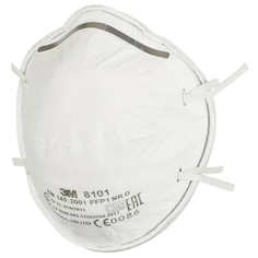 Полумаска 3M модель 8101-1 класс защита FFP1
