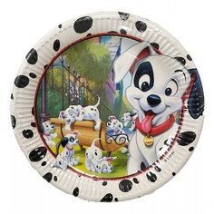 Тарелки Procos 101dalmatian бумажные 23 см 8 шт