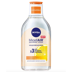 Вода мицеллярная Nivea Дыхание кожи 400 мл