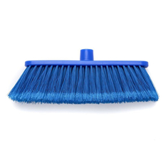 Щётка для пола Cisne 460110 с резьбой, без ручки, синяя, 9х34х12 см