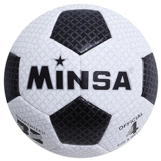 Мяч футбольный Minsa размер 4