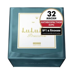 Маска для лица Lululun антивозрастной precious green 32 шт