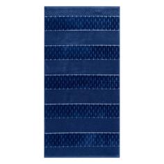 Махровое полотенце Cleanelly Esteta синее 50х100 см