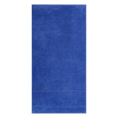 Махровое полотенце Cleanelly Fiordaliso синее 70х140 см