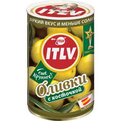 Оливки ITLV с косточкой, 314 мл