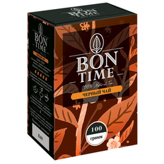 Чай черный Bontime чай листовой, 100 г