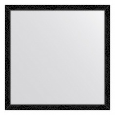 Зеркало в багетной раме Evoform черные дюны 32 мм 59х59 см