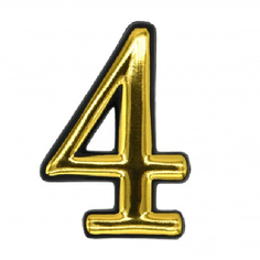 Цифра пластмассовая Локри №4