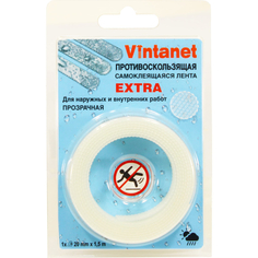 Лента противоскользящая Vintanet Extra 20мм х 1,5м прозрачная