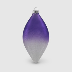 Шар Yancheng Shiny стеклянный фиолетовый 6,5х13 см