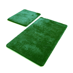 Набор ковриков для ванной Primanova Havai зелёный 40х50/50х80 см