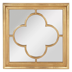 Зеркало Glasar золотистое 59x4x59 см ГЛАСАР