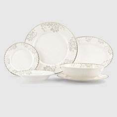 Сервиз столовый Macbeth bone porcelain Flavor 21 предмет на 6 персон