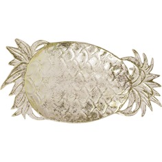 Блюдо Glasar Ананас 14х28х3 см ГЛАСАР