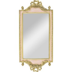 Зеркало настенное Glasar розовое 19х3х40 см ГЛАСАР