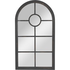 Зеркало-окно Glasar чёрное 140х4х80 см ГЛАСАР