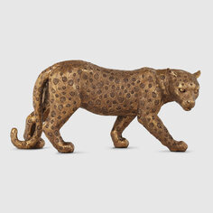 Фигурка Kimberley леопард 23.5x7.5x11.2 см золотистая