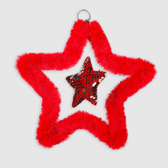 Украшение для елки Due Esse Christmas Звезда красная