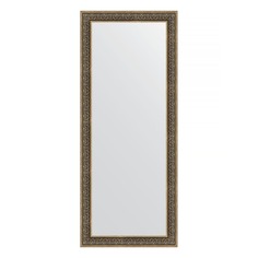 Зеркало напольное в багетной раме Evoform вензель серебряный 101 мм 84x204 см