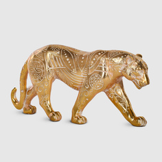 Фигурка леопарда Willken золото 41x8,7x18 см