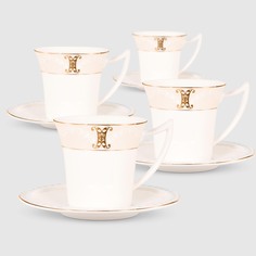 Набор чайный Macbeth bone porcelain Regalia 12 предметов 6 персон