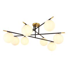 Потолочная люстра Arte Lamp ALCOR A2224PL-8BK