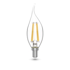 Лампа Gauss Basic Filament Свеча на ветру 5,5W 510lm 2700К Е14 LED (3 лампы в упаковке) 1/20