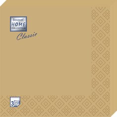 Салфетки Home collect classic бумажные gold 3сл 20л