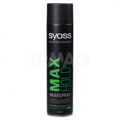Лак для волос Syoss Max Hold Максимально сильная фиксация 400мл
